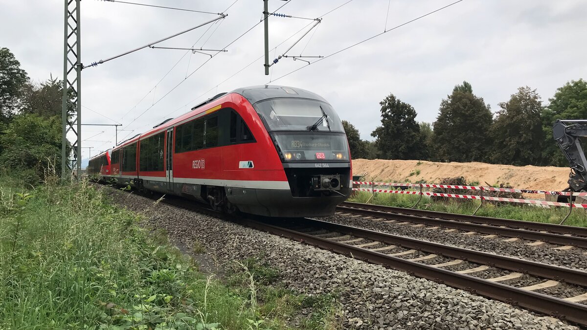 RB 34 an der Film- und Fotostelle Bad Vilbel Süd. 20.09.2021 | 14:57 Uhr