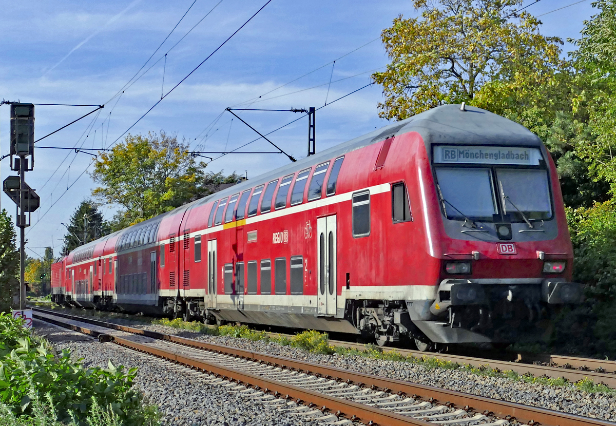 RB nach Mönchengladbach durch Bonn-Beuel, 143 661 zieht - 14.10.2019