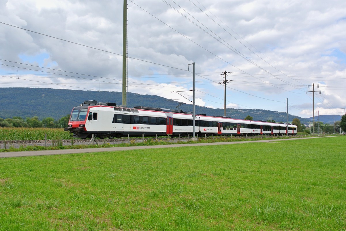 RBDe 560 217-2 als RE 2681 bei Courttelle, 01.09.2014.