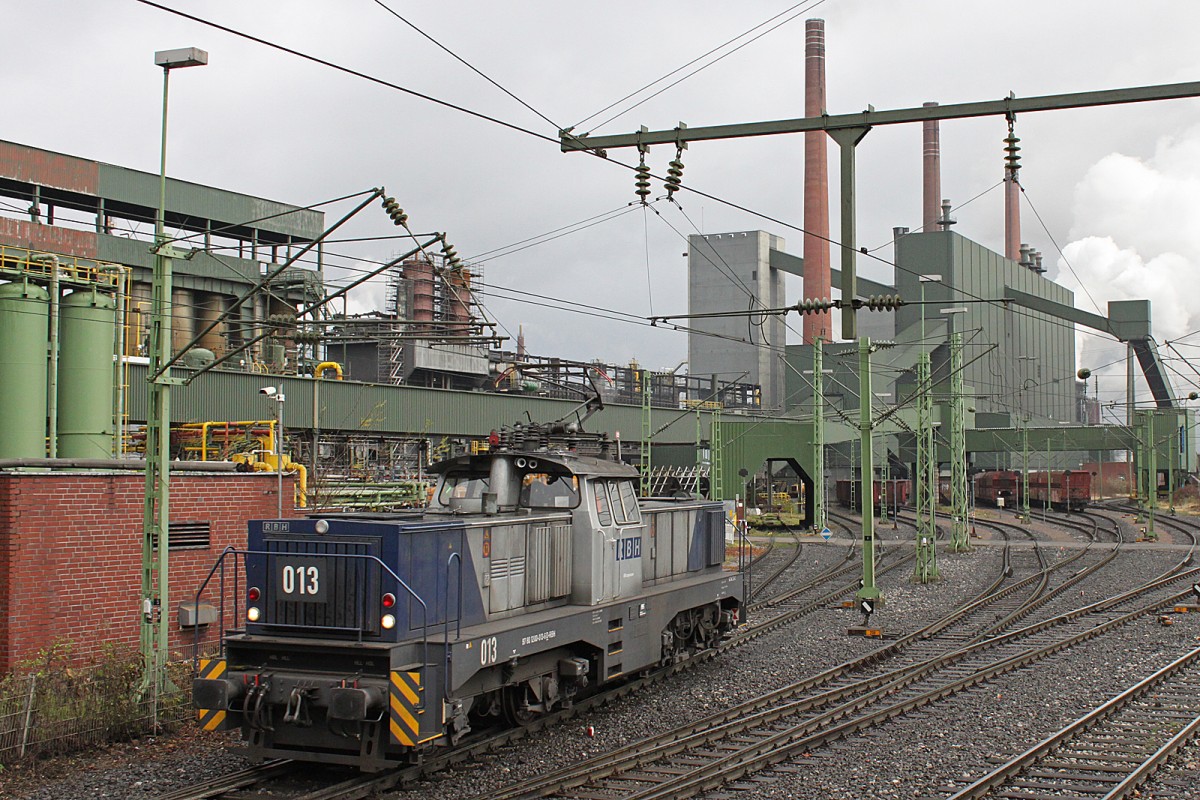 RBH 013 am 25.12.14 an der Kokerei Prosper.