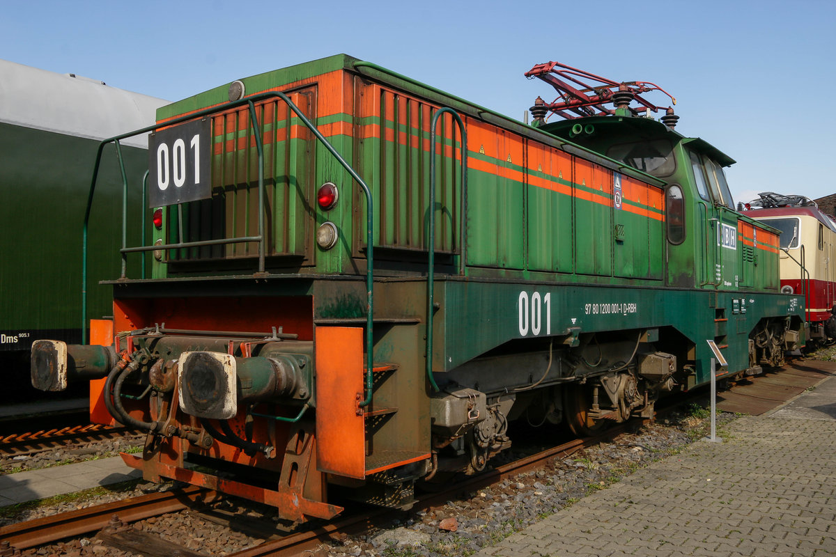 RBH 1200 001 im DB Museum Koblenz, am 16.06.2018.