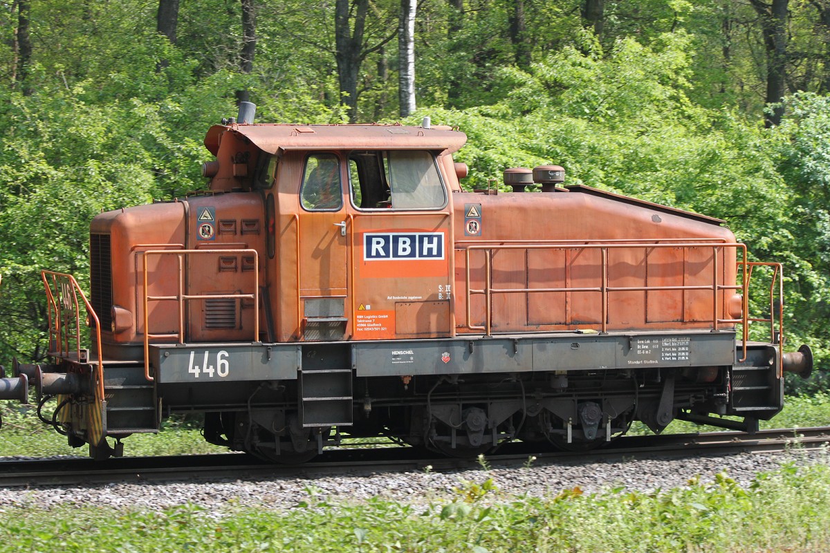 RBH 446 am 25.4.14 in Marl.