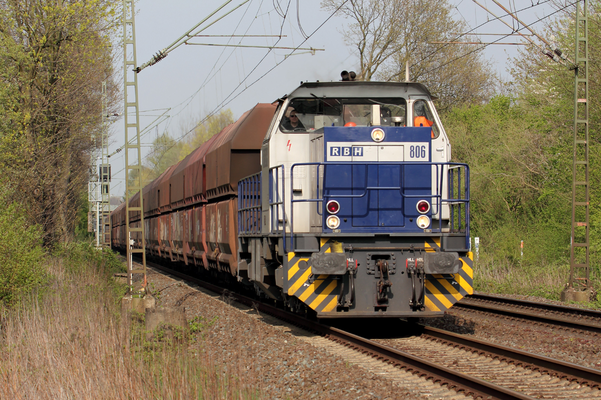 RBH 806 (275 806-4) auf der Hamm-Osterfelder Strecke in Recklinghausen 24.4.2015