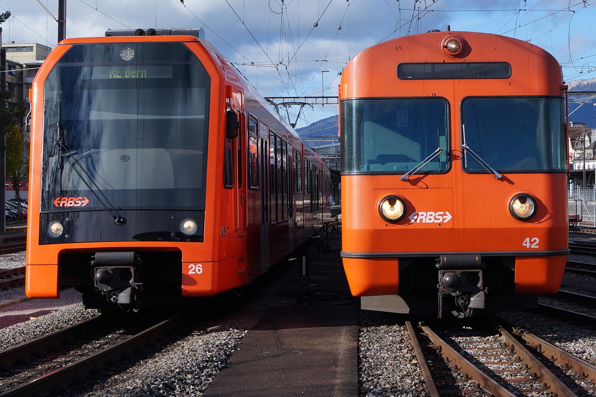 RBS: Begegnung von NEU und ALT in Solothurn am 9. November 2013.
Foto: Walter Ruetsch