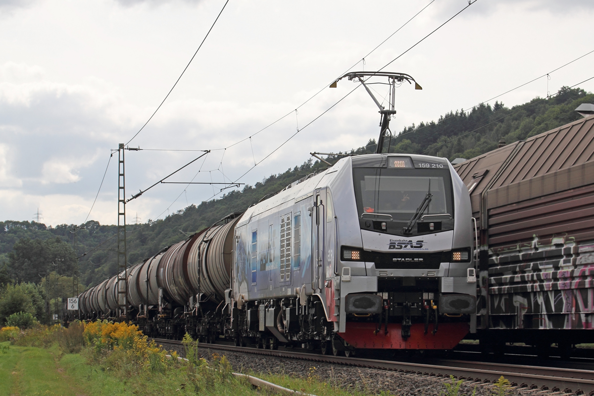 RCM 159 210 unterwegs für BSAS in Ludwigsau-Friedlos 24.8.2021