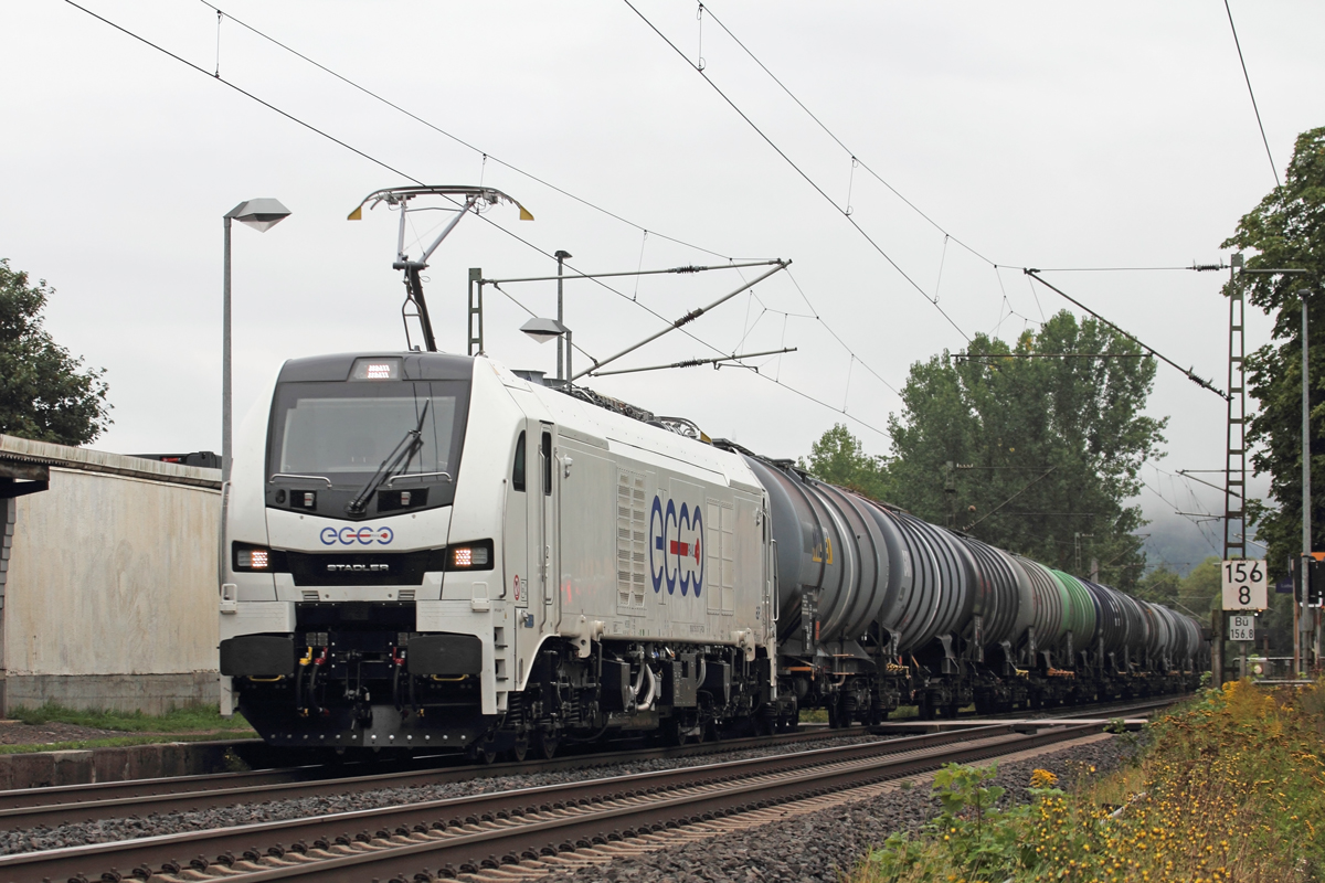 RCM 159 218-7 unterwegs für ECCO in Ludwigsau-Friedlos 24.8.2021