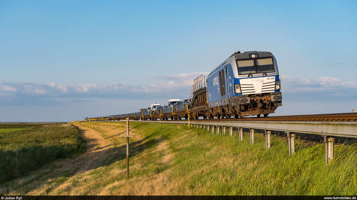 RDC 247 908 / Autozug Sylt / Morsum, 23. August 2021