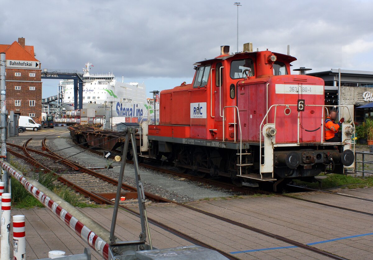 RDC 363 180-1 D-RAG | Kiel | Seehafen | B� an der Bahnhofsbr�cke | Mai 2026