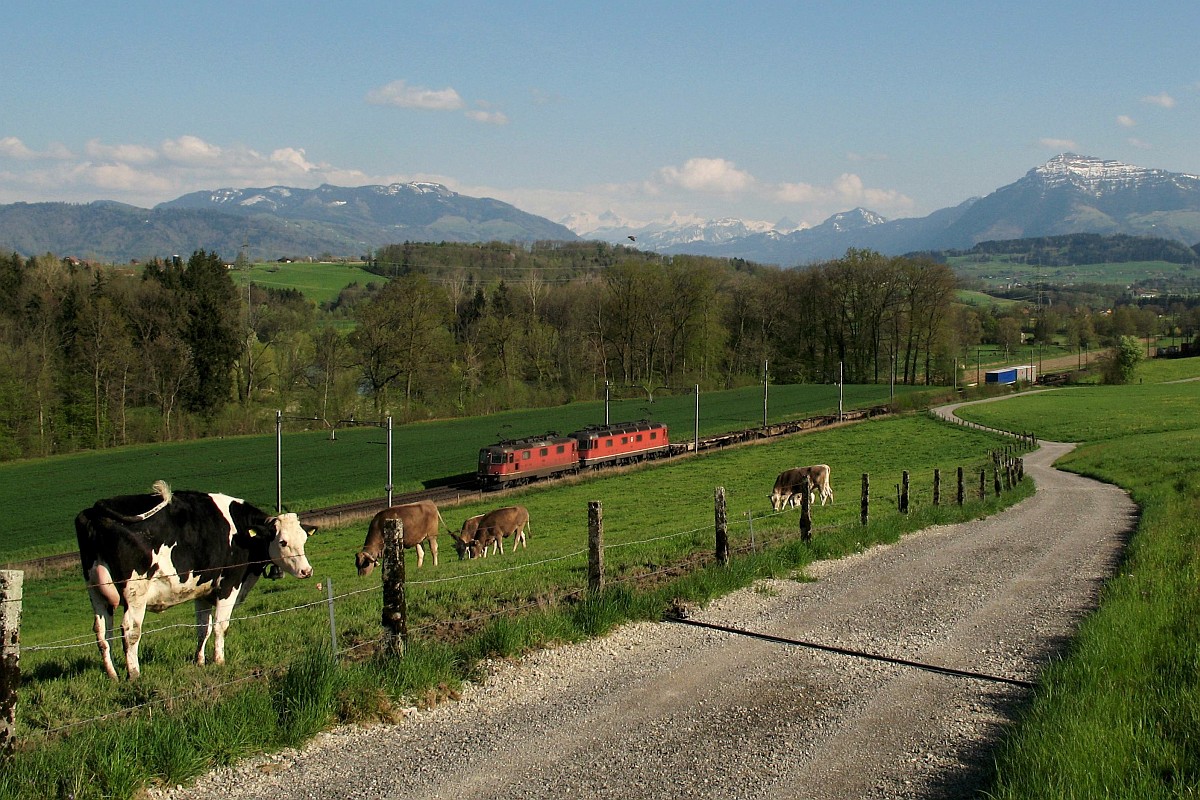 Re 10/10 bei Sins 26. April 2008