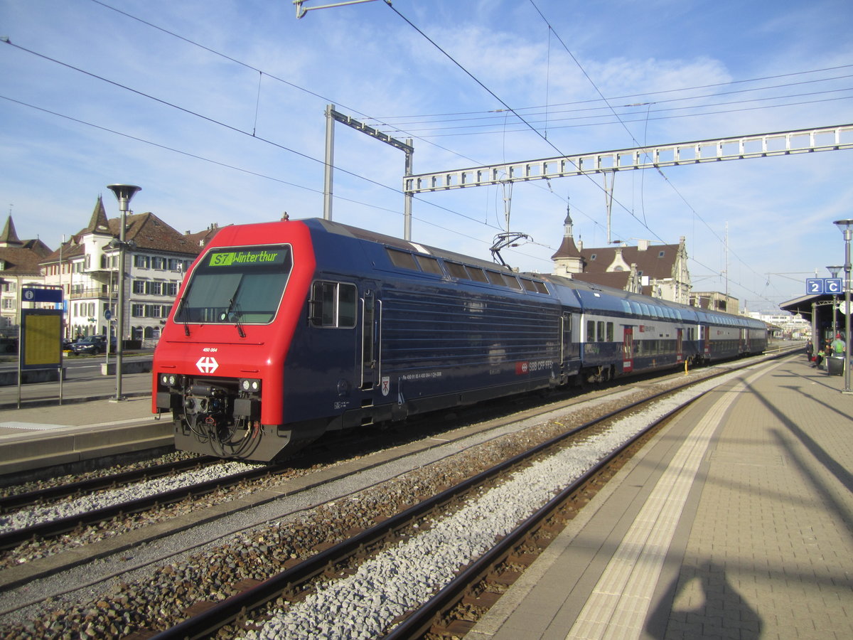 Re 450 064 ''City of Osaka'' am 22.3.2019 in Rapperswil