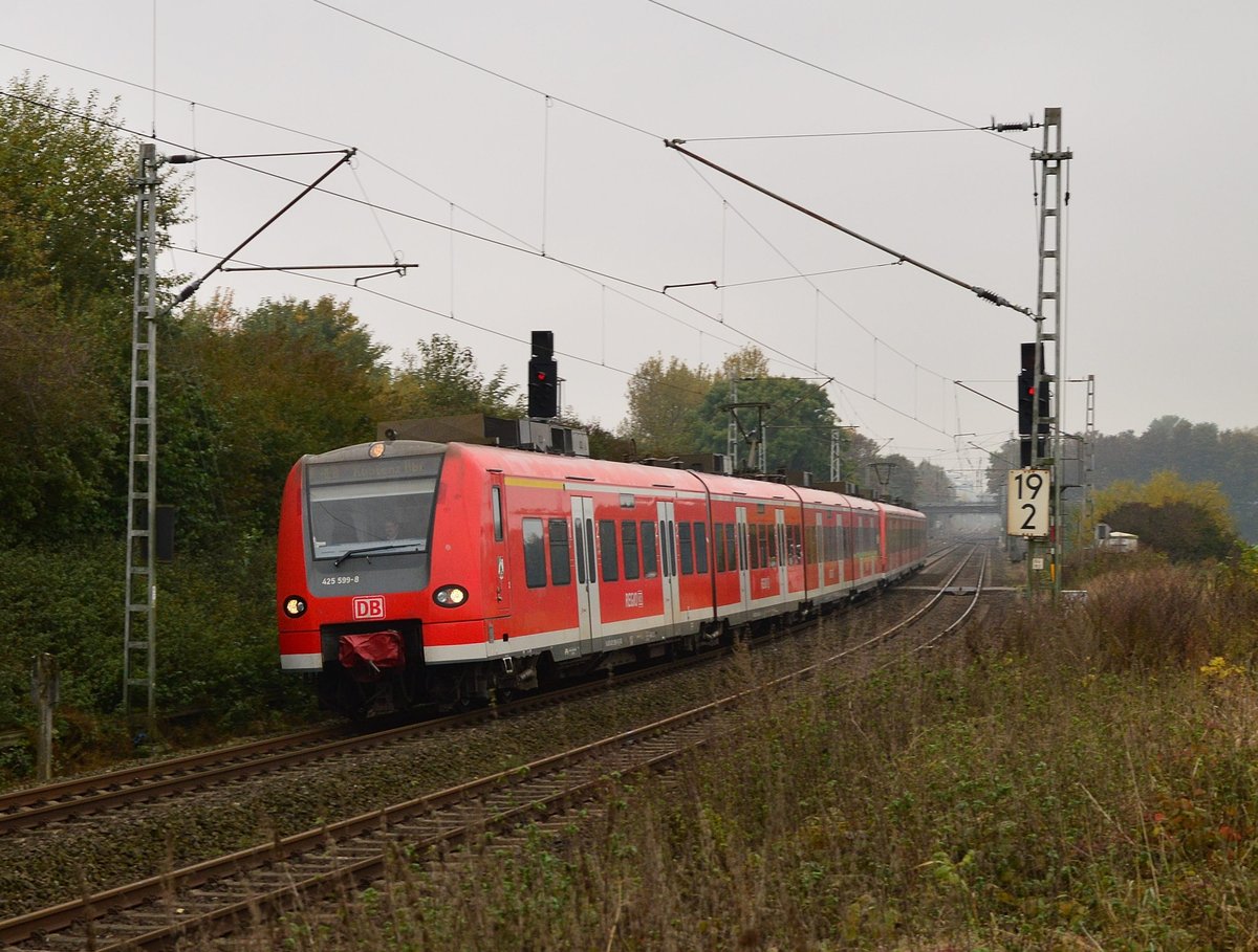 RE 8 nach Koblenz bei Rommerskirchen. 23.10.2016