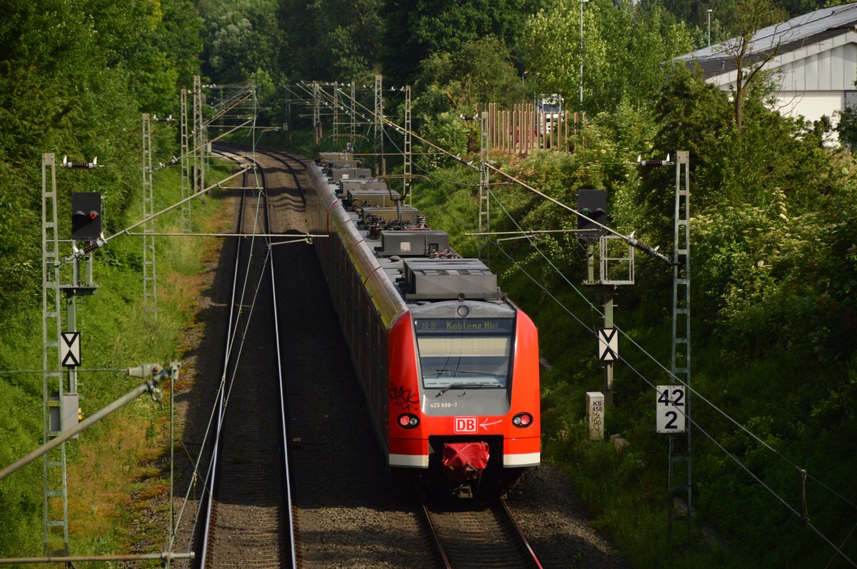 Re 8 nach Koblenz. Hochneukirch den 8.6.2018