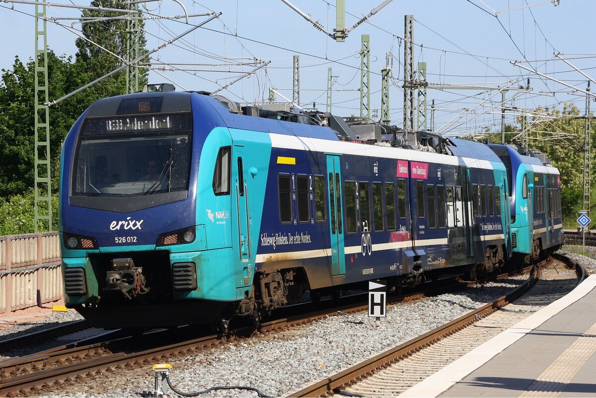 RE 83 nach Adendorf | B�chen | 526 012 | erixx | Mai 2026