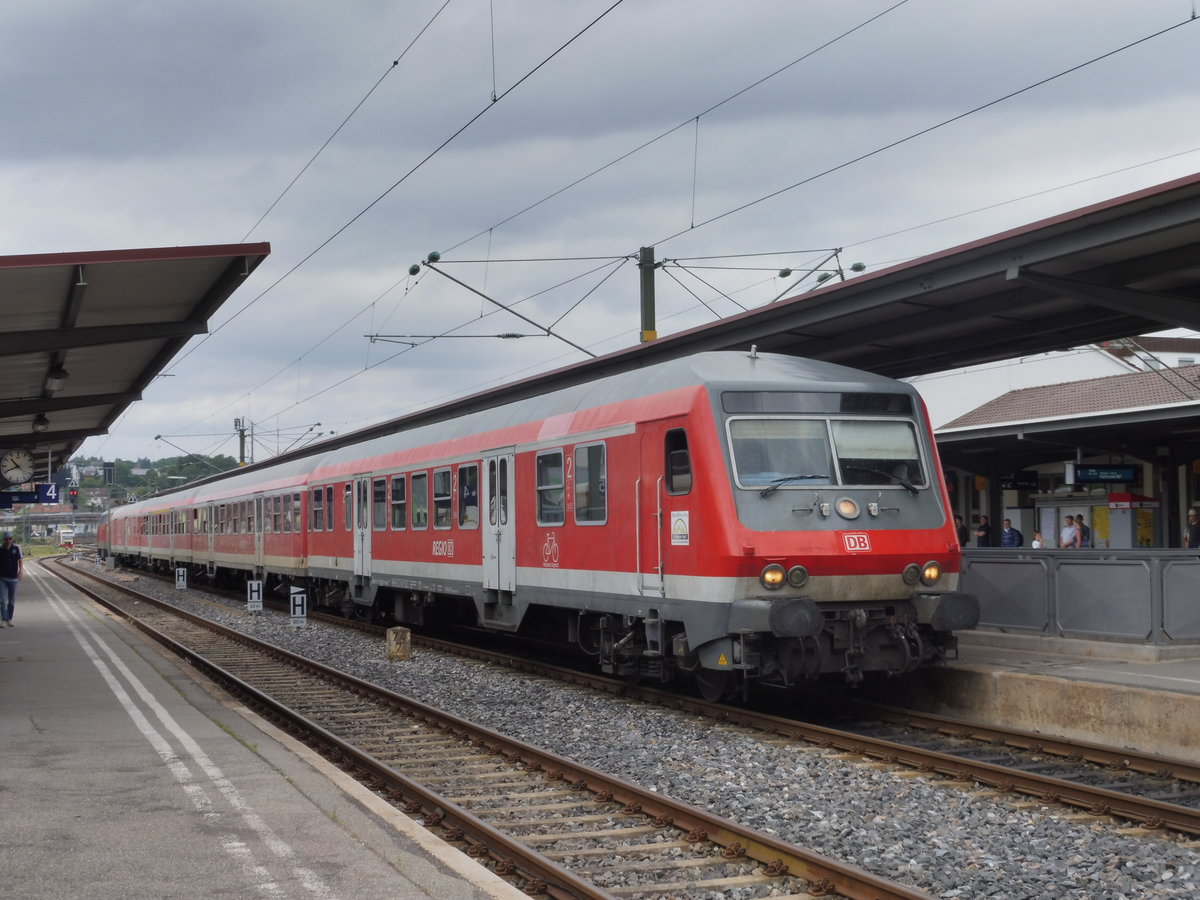 RE nach Neustadt(Schwarw) am 24.06.17 in Donauesching