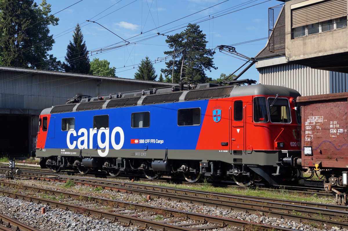 Refit3 Re 620 072-9  BALERNA 
in Gerlafingen am 28. Mai 2020.
Foto: Walter Ruetsch