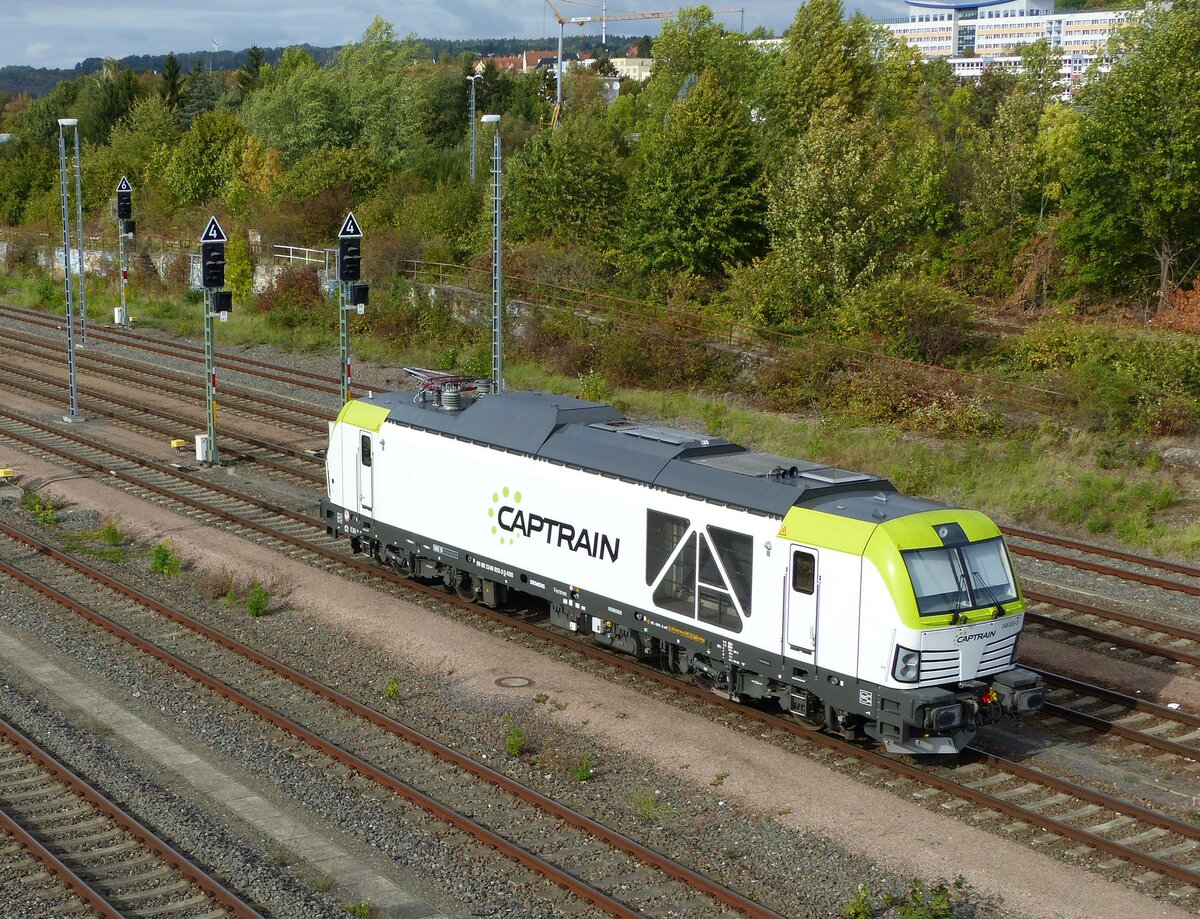 Regiobahn Bitterfeld-Berlin 248 033-3 ( 9080 2248 033-3 D-RBB ) abfahrbereit in Gera am 5.10.2023