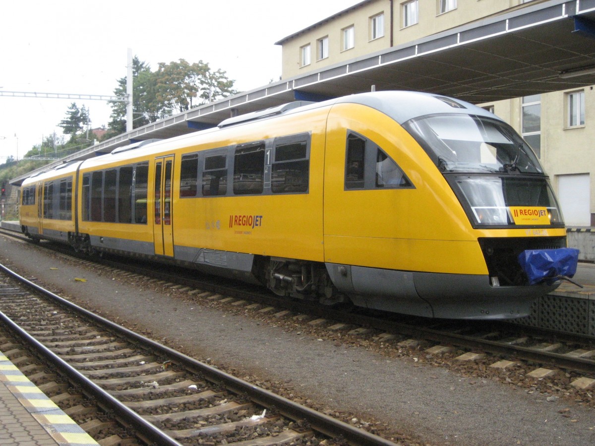 Regiojet Desiro 642.35 am 31.07.2014 im Bahnhof Bratislava.