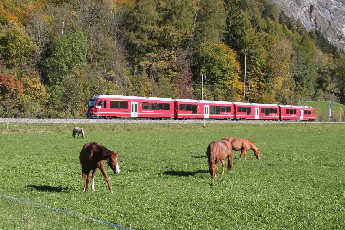 Regiopendel Schiers-Rhäzüns-Schiers zwischen Grüsch und Malans.01.11.14