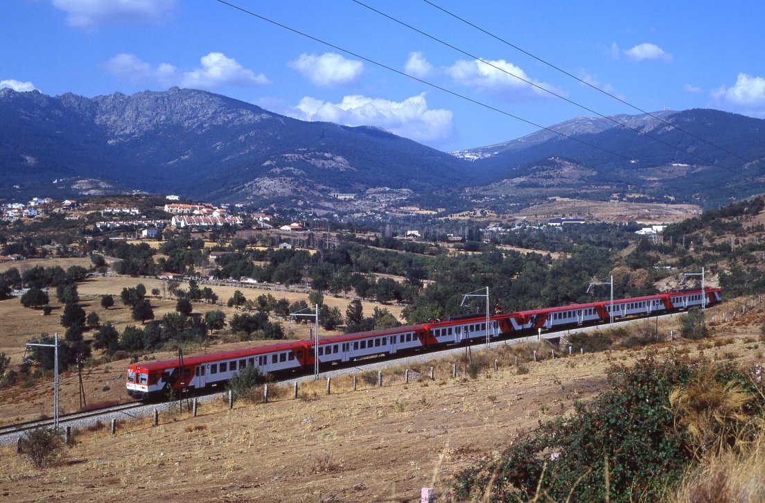 RENFE 440 131, La Cabezuela, 07.09.1991.
