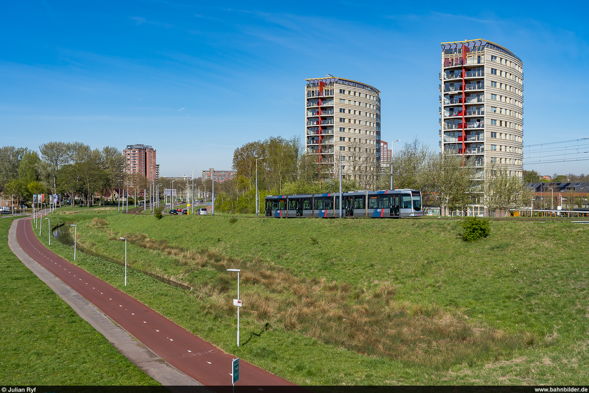 RET Citadis / Groeninx van Zoelenlaan, 17. April 2022