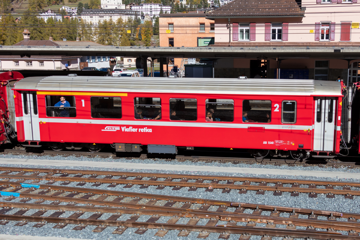 RhB, AB, 1541, 07.10.2022, Pontresina