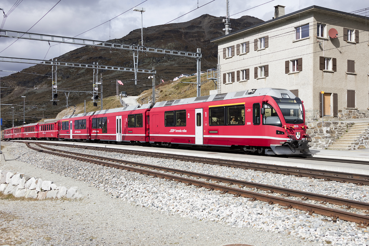 RhB, ABe 8/12, 3510, 08.10.2016 Ospizio Bernina 




