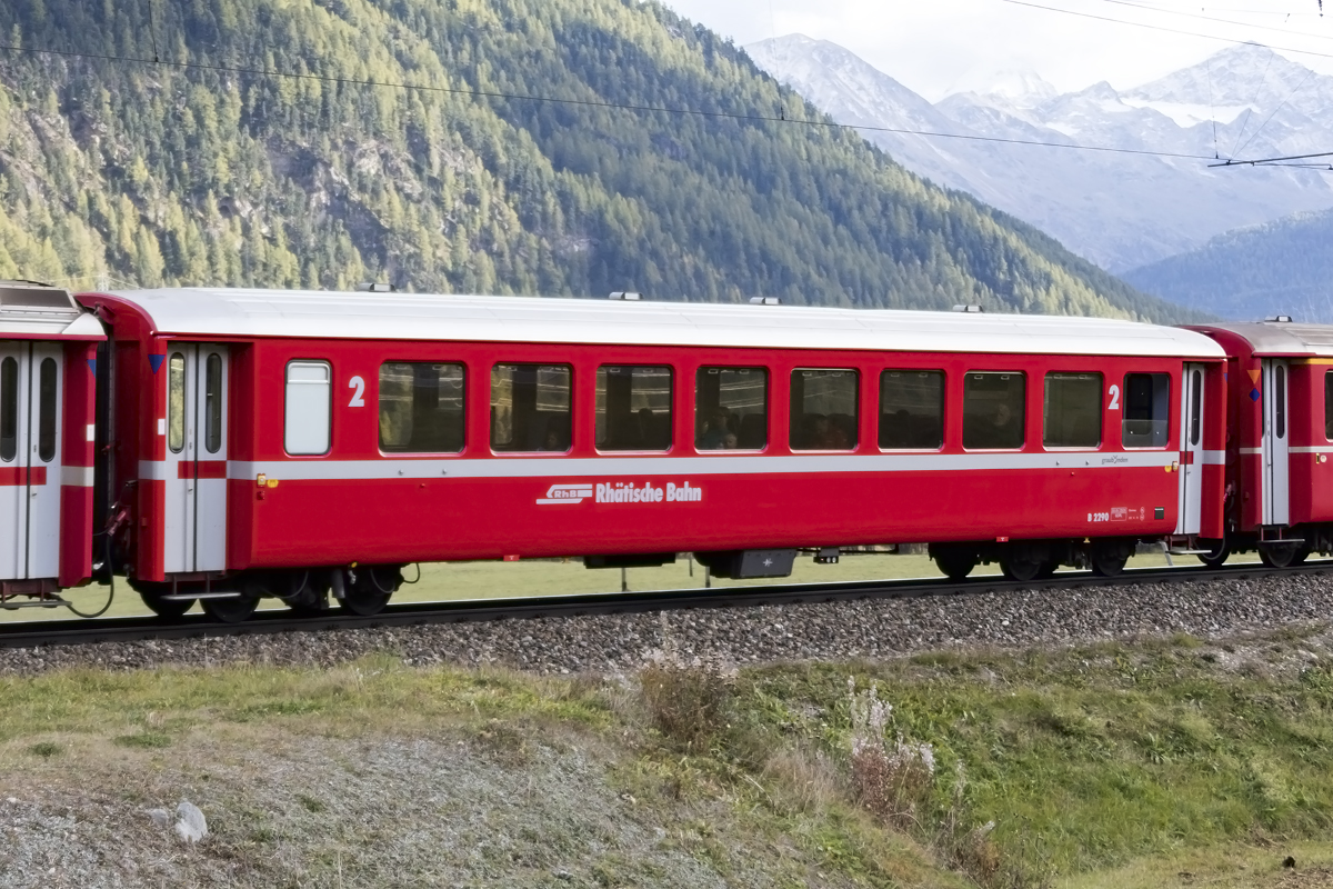 RhB, B, 2290, 08.10.2016 Bever 



