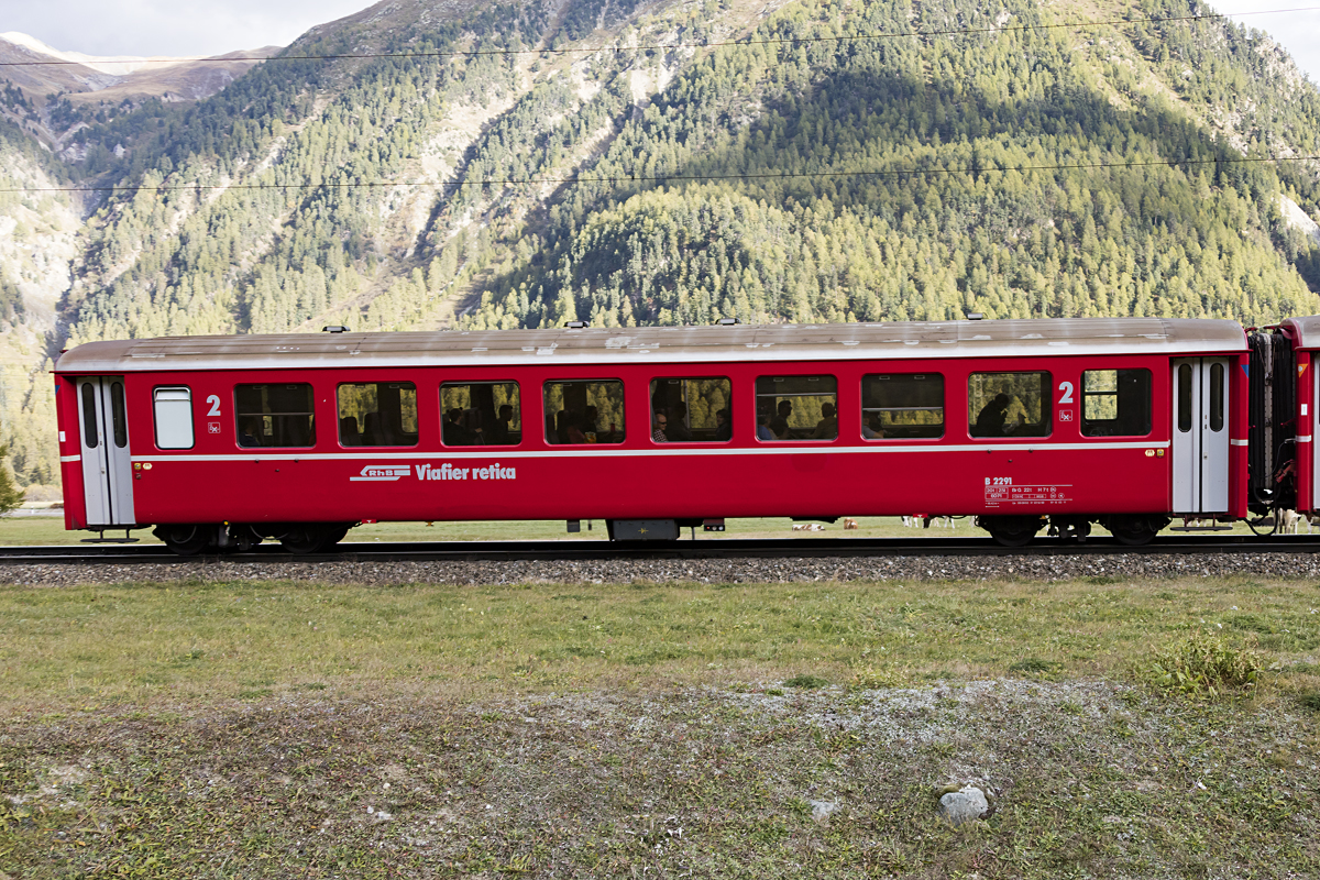 RhB, B, 2291, 08.10.2016 Bever 
