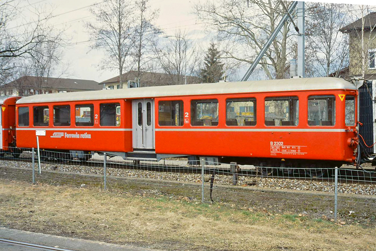 RhB, B, 2302, 14.03.2004, Landquart