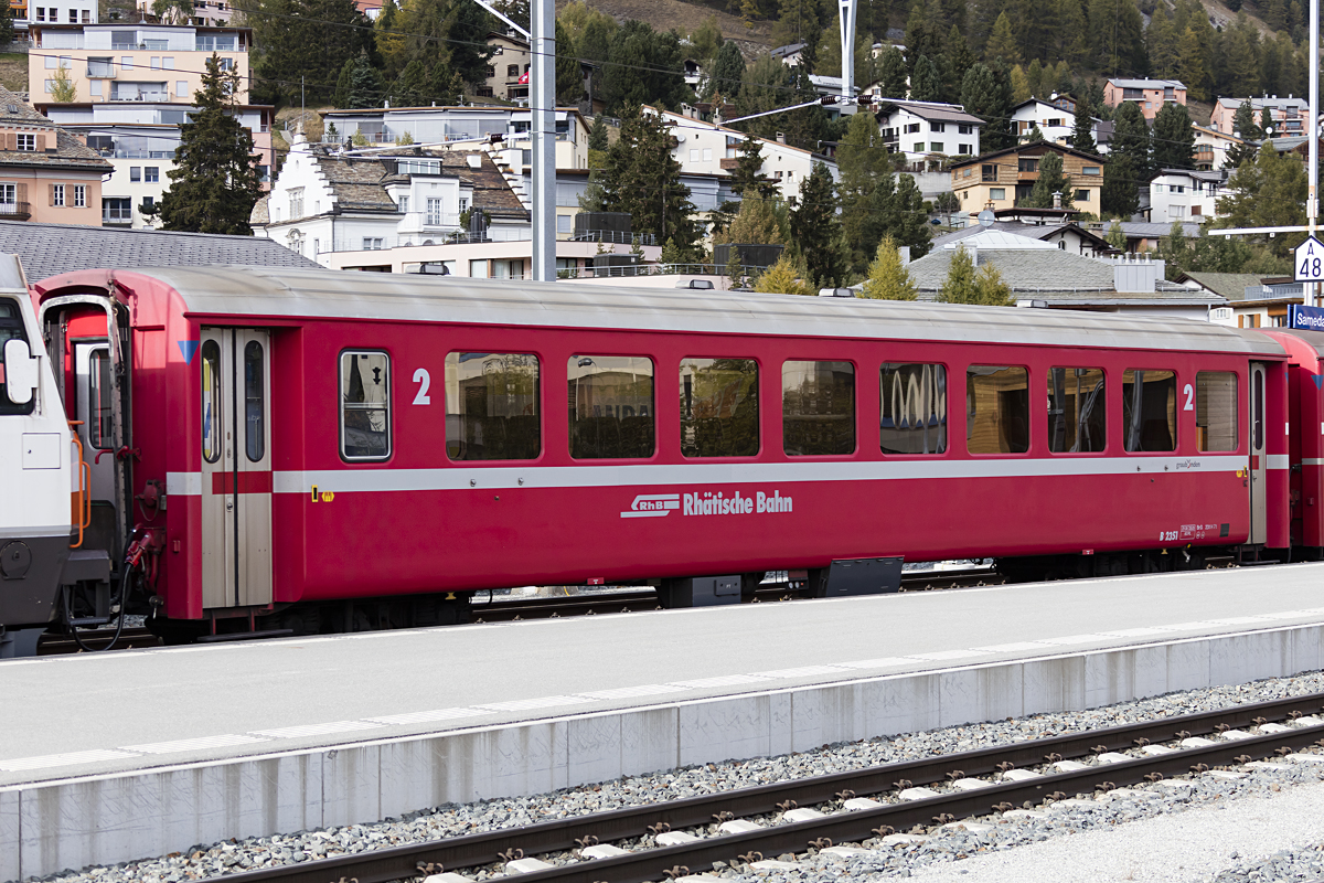 RhB, B, 2351, 08.10.2016 Samedan 


