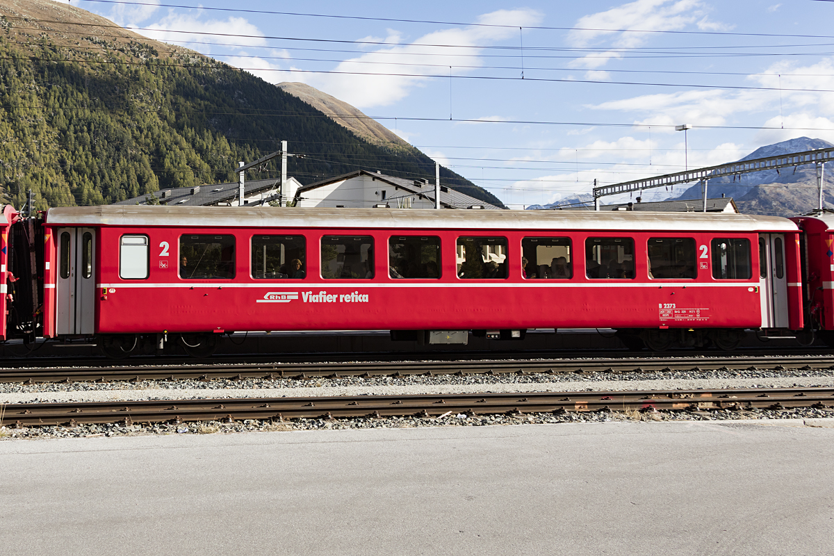 RhB, B, 2373, 08.10.2016 Samedan 


