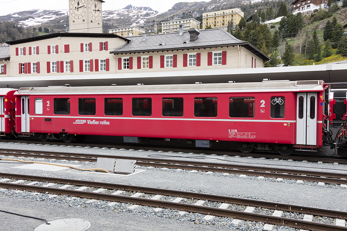 RhB, B, 2376, 12.05.2018, St. Moritz 


