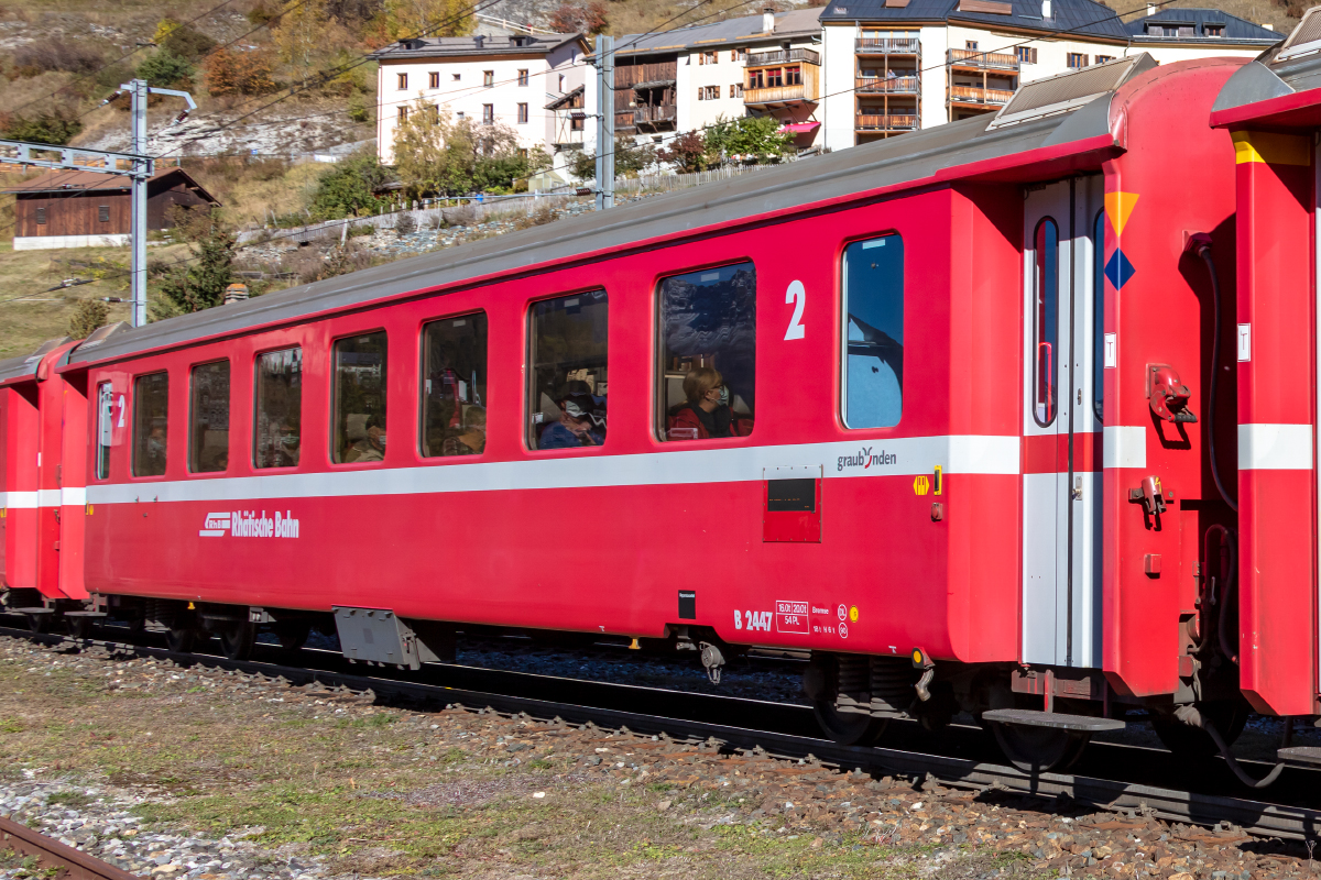 RhB, B, 2447, 17.10.2021, Ardez