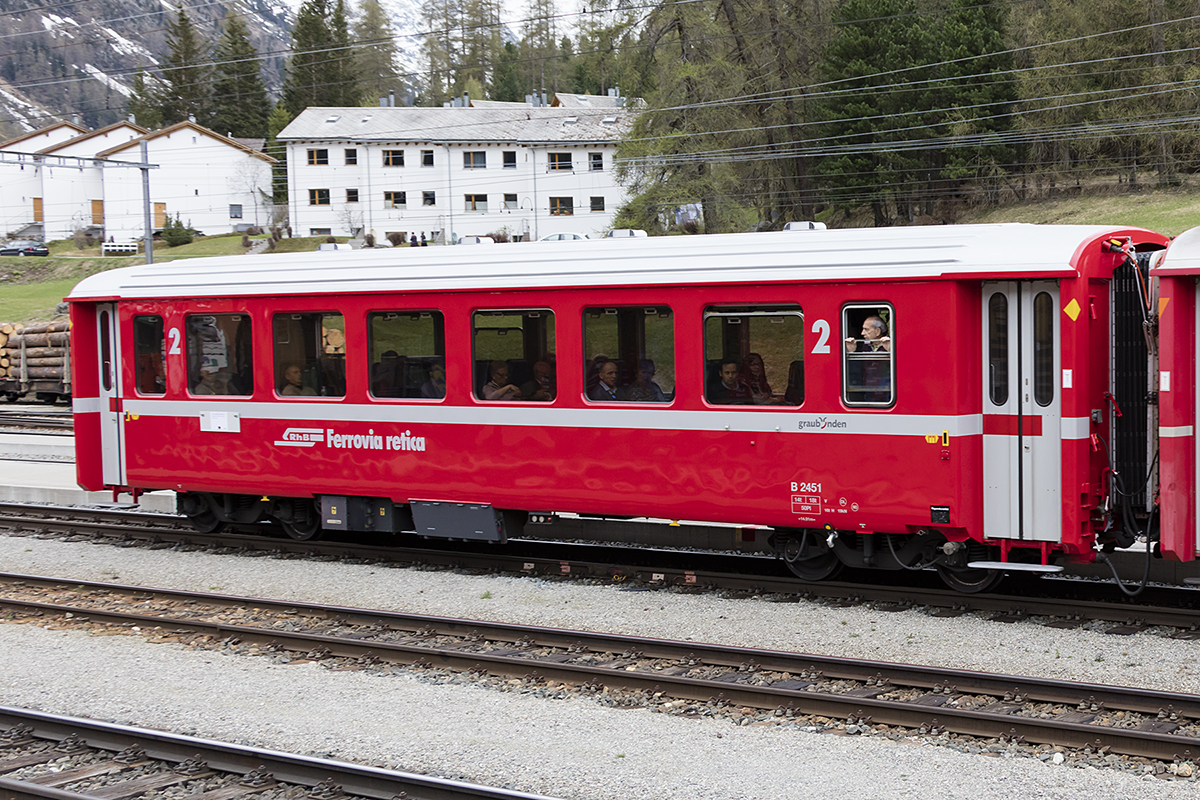 RhB, B, 2451, 12.05.2018, Pontresina 


