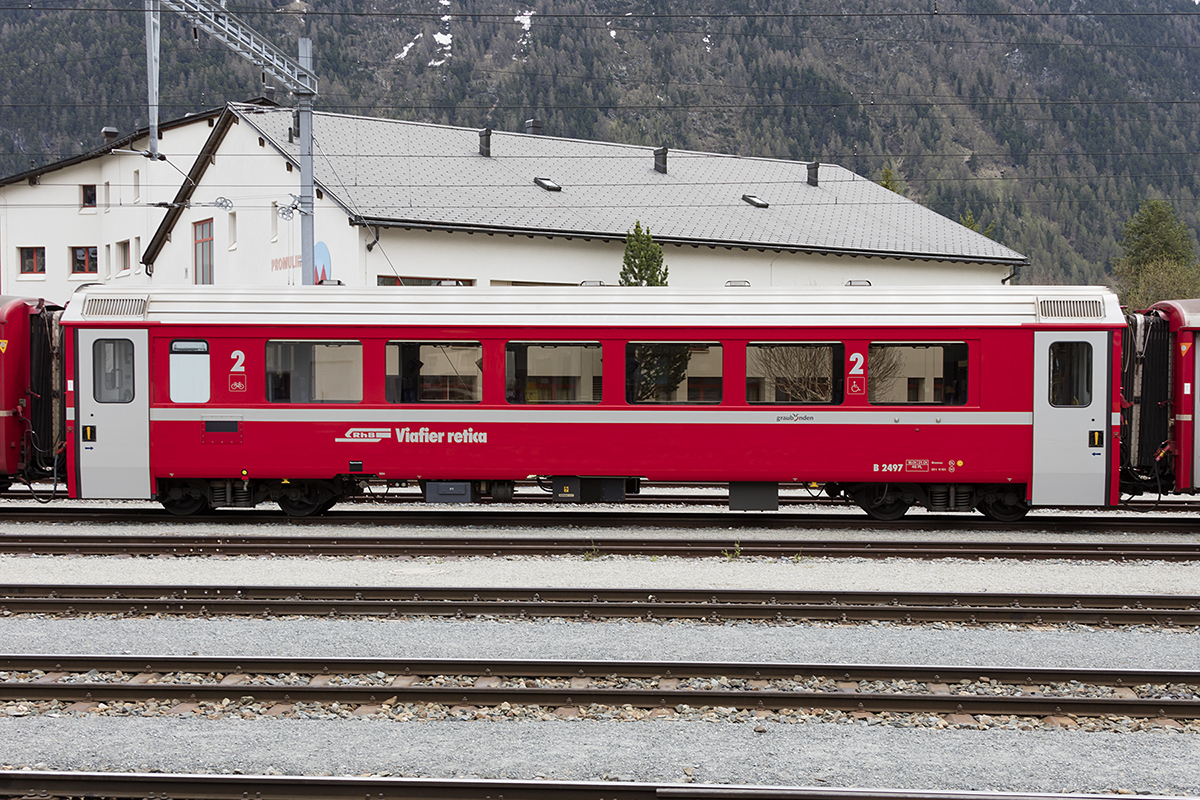 RhB, B, 2497, 12.05.2018, Samedan 



