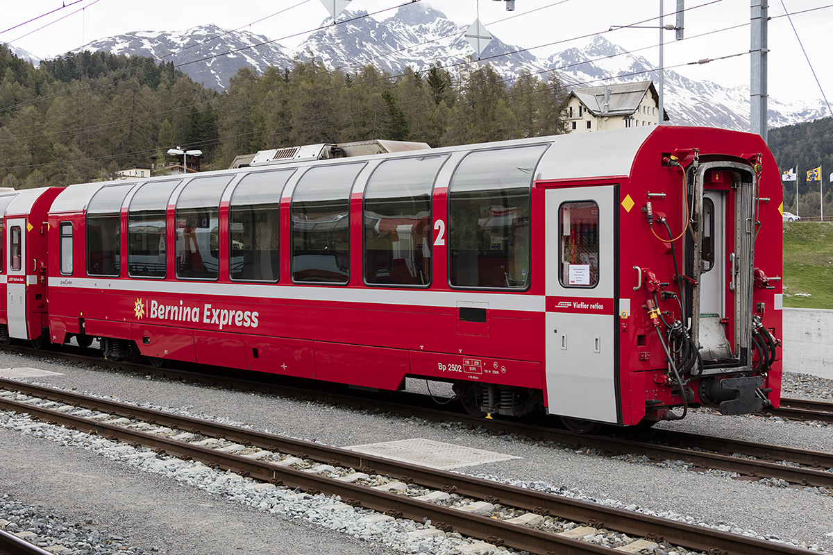RhB, B, 2502, 12.05.2018, St. Moritz 



