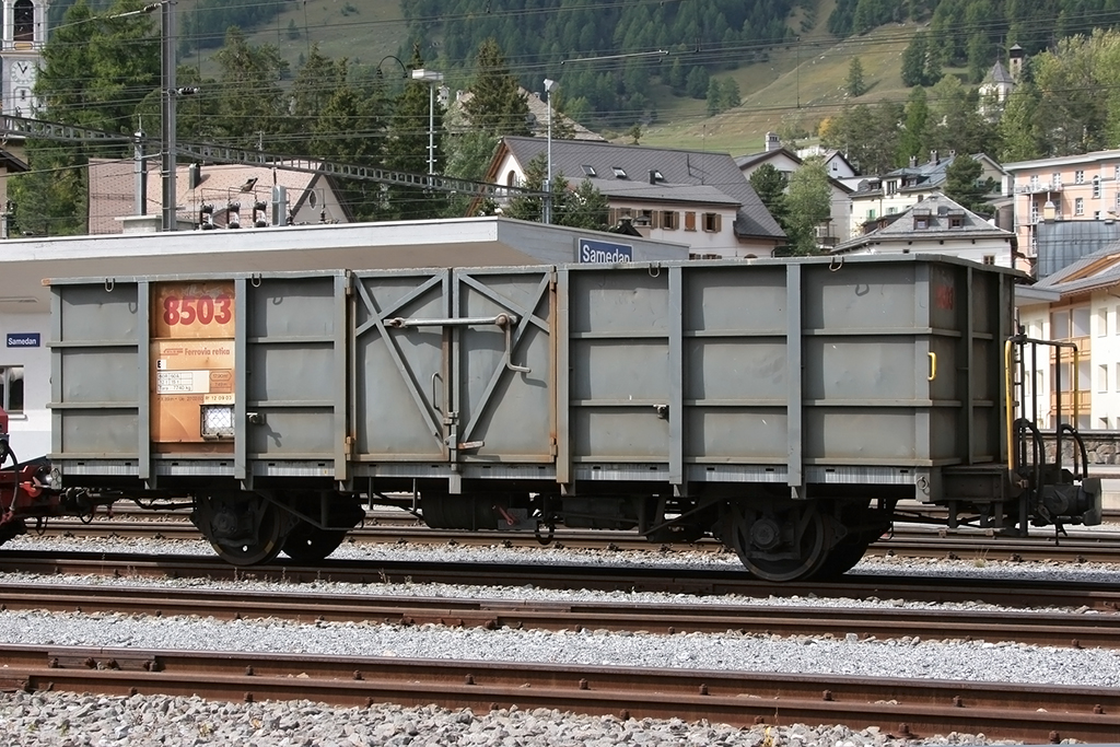 RhB, E, 8503, 25.09.2005 Samedan