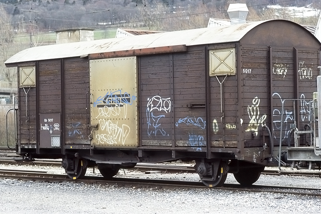 RhB, Gb, 5017, 21.02.2004 Untervaz



