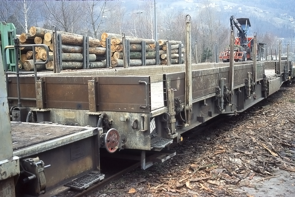 RhB, R-w, 8257, 14.03.2004 Landquart 


