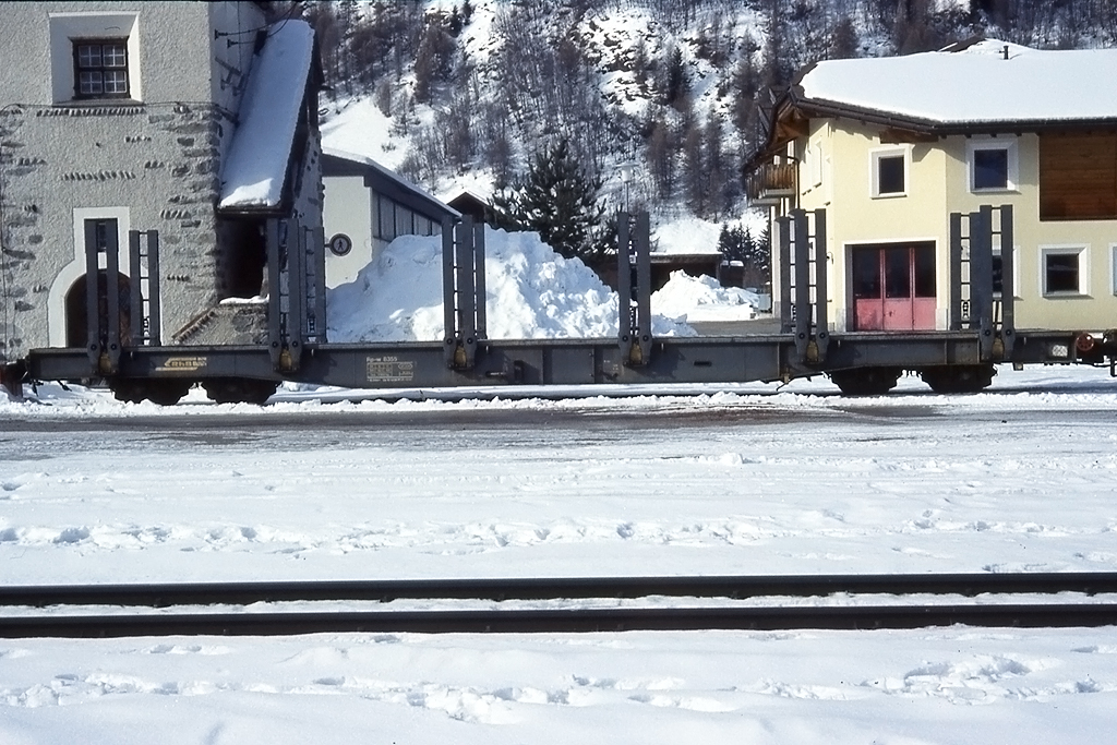 RhB, Re-w, 8355, 15.02.2004 Zernez