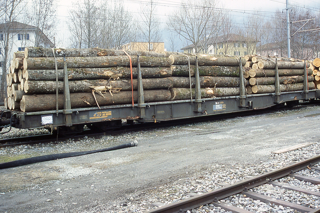 RhB, Sp-w, 8299, 14.03.2004 Landquart



