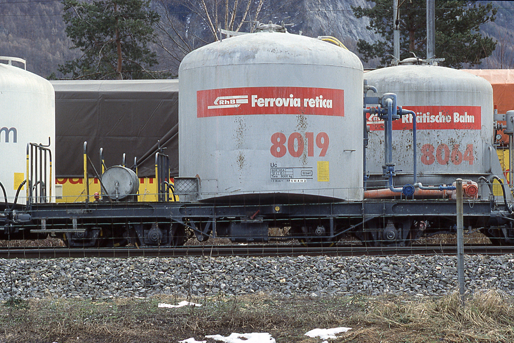 RhB, Uc, 8019, 21.02.2004 Trimmis