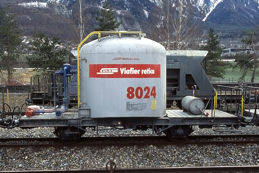 RhB, Uc, 8024, 21.02.2004 Trimmis 



