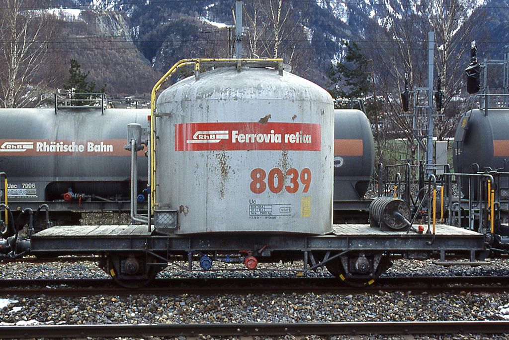 RhB, Uc, 8039, 21.02.2004 Trimmis

