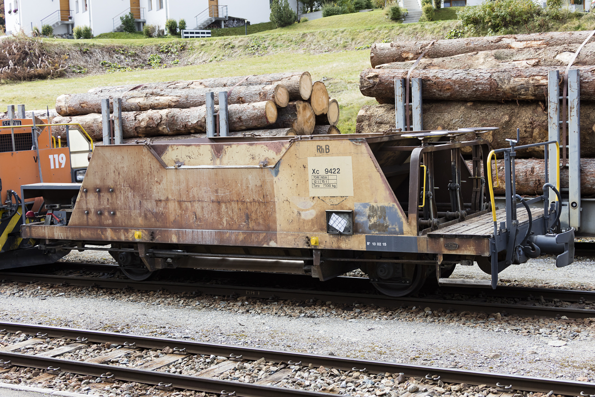 RhB, Xc, 9422, 08.10.2016 Pontresina

