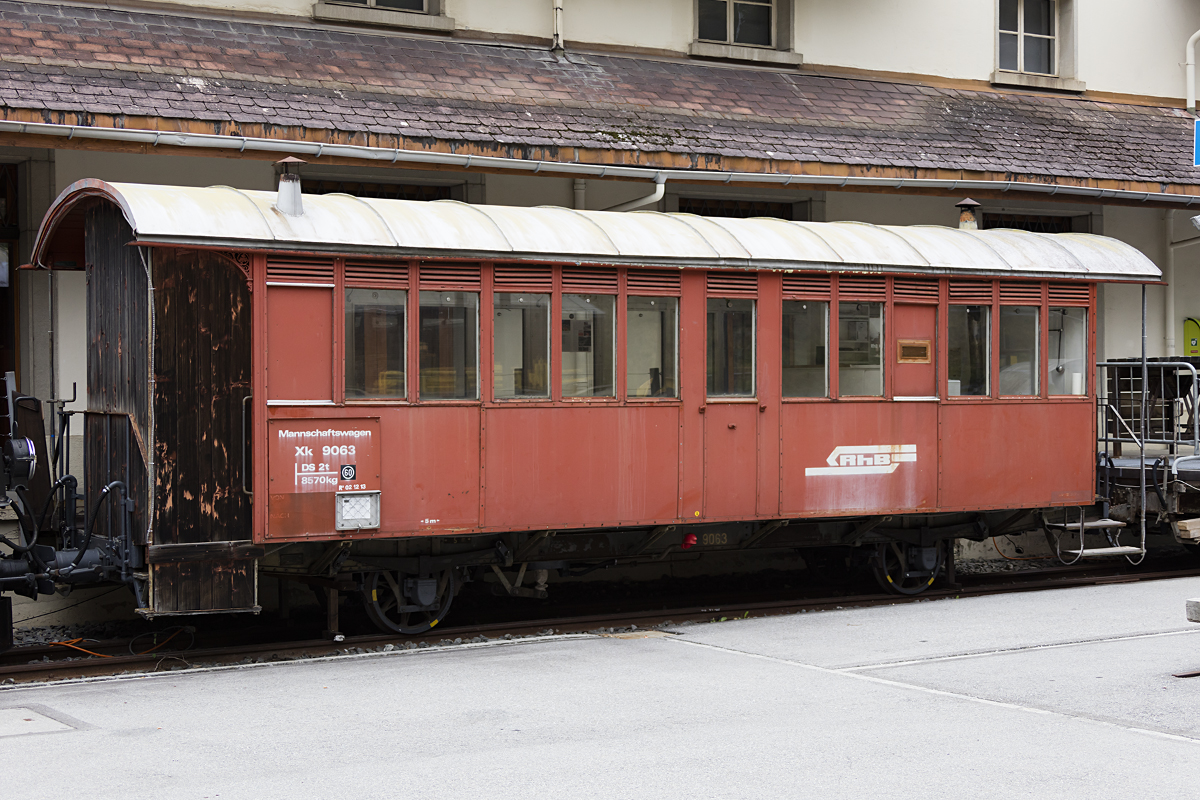 RhB, Xk, 9063, 08.10.2016 Bergün

