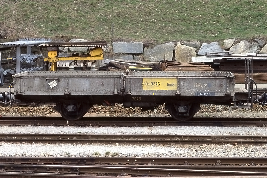 RhB, Xkl, 9376, 17.04.2004 Poschiavo