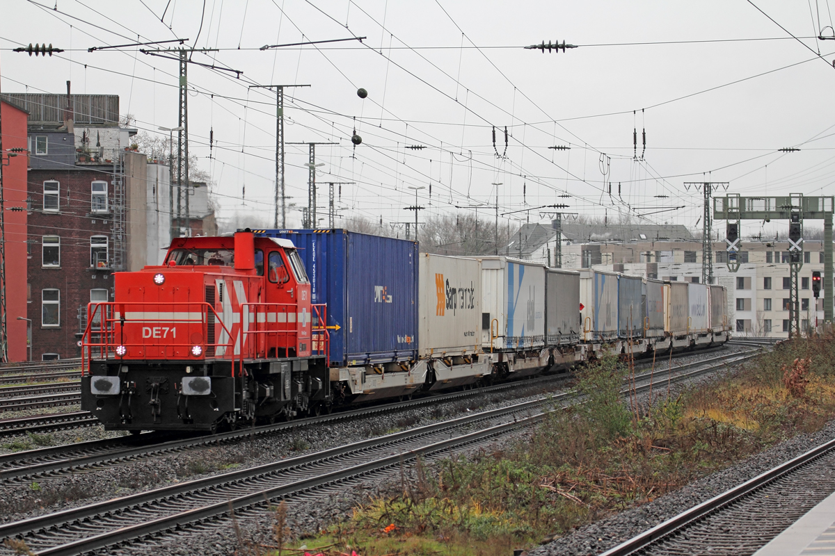 RHC DE 71 (272 009-8) in Köln-West 6.2.2021