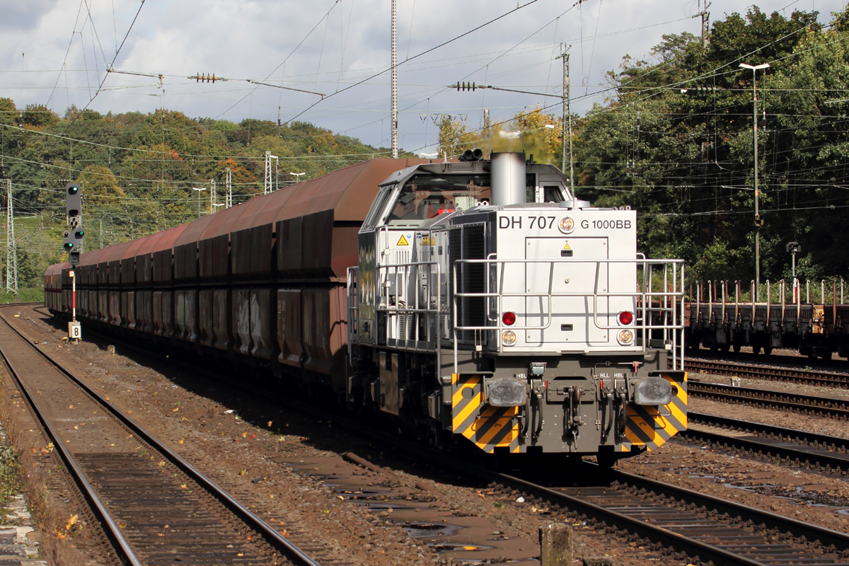 RHC DH 707 (271 039-0) durchfährt Köln-West 5.10.2017