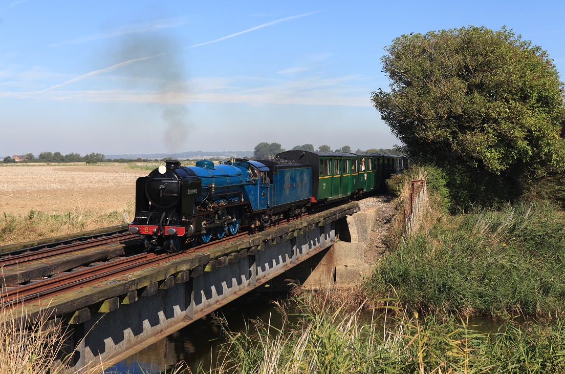 RH&DR Lok 8  Hurricane  bei St.Mary's Bay / Collin's Bridge, 07.09.2016.